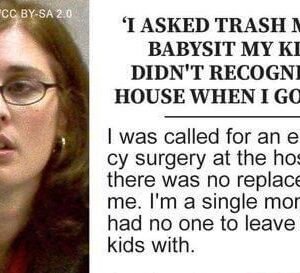 Trash collector became full-time nanny after babysitting my kids for 25 minutes