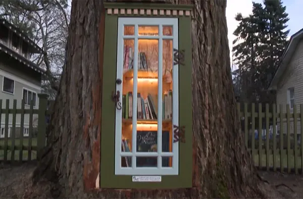 A Charming Trend: Free Libraries in the Neighborhood