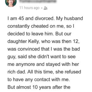 My Teen Daughter Chose Her Cheating Dad Over Me Cut All Contact Asks Me For Money Years Later