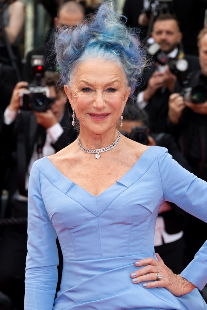 Helen Mirren presents a gorgeous new haircut at the Cannes Film Festival.