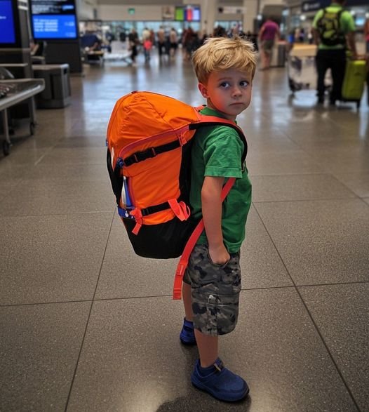 I Saw a Lost Child in the Airport — What He Had in His Backpack Made Me Gasp