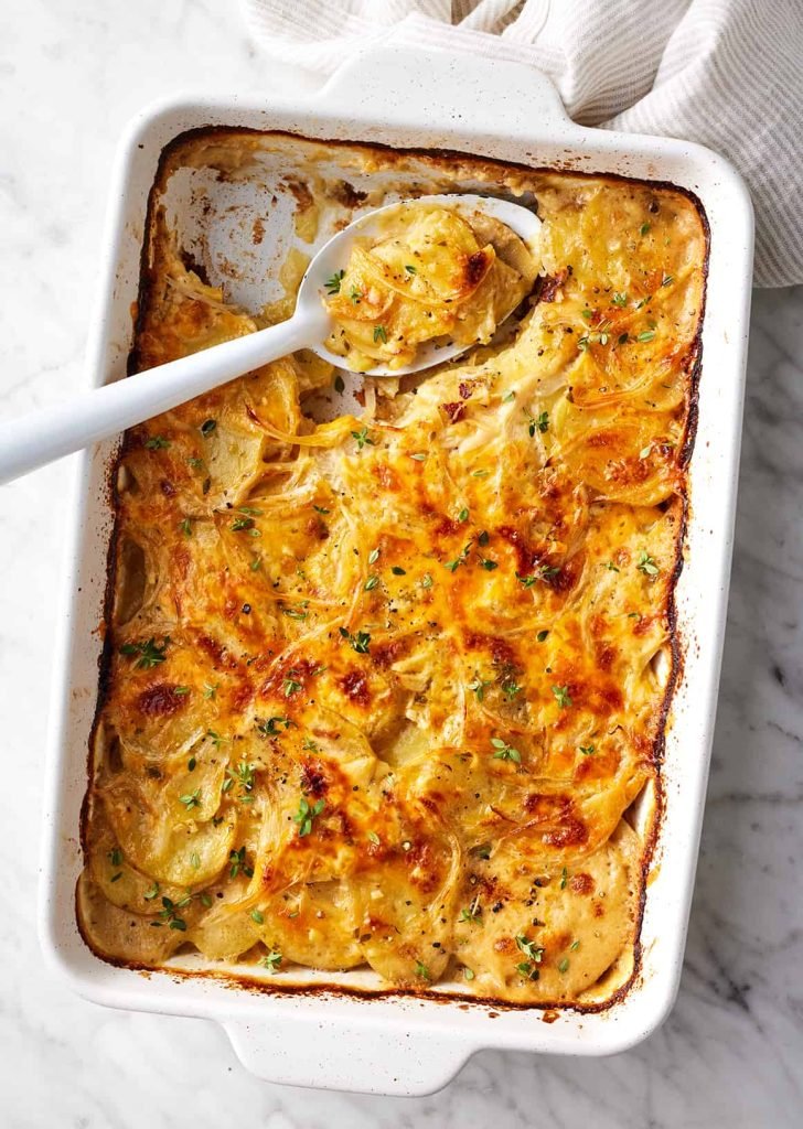 Scalloped Potatoes Recipe 728x1024