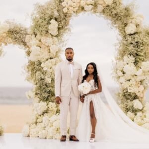 Simone Biles Faces Criticism Over Hair in $120 Wedding Dress – Olympic Star Who Faced Childhood Struggles Fires Back