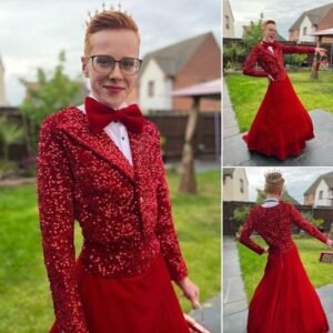 Boy, 16, divides the internet with billowing ballgown