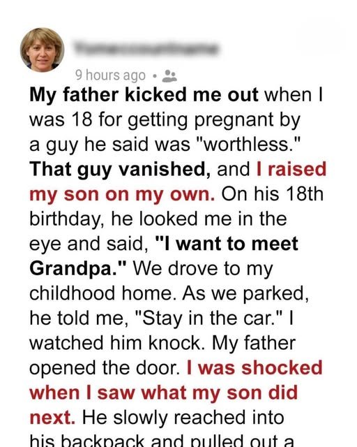 My Father Disowned Me for Being Pregnant — My Son Gave Him the Answer He Deserved