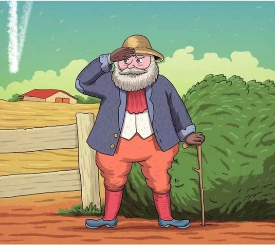 Help the old man find his missing wife—only six seconds to succeed!