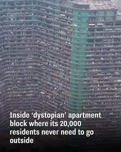 Take A Look At Dystopian Apartment Block