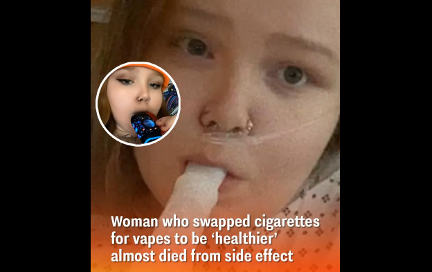 Woman Trying to Quit Smoking Faces Life-Threatening Reaction After Switching to Vapes