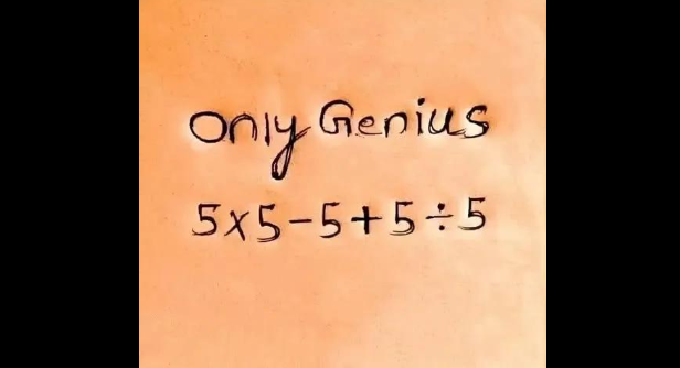 Only Geniuses Can Solve This Math Puzzle in 10 Seconds!