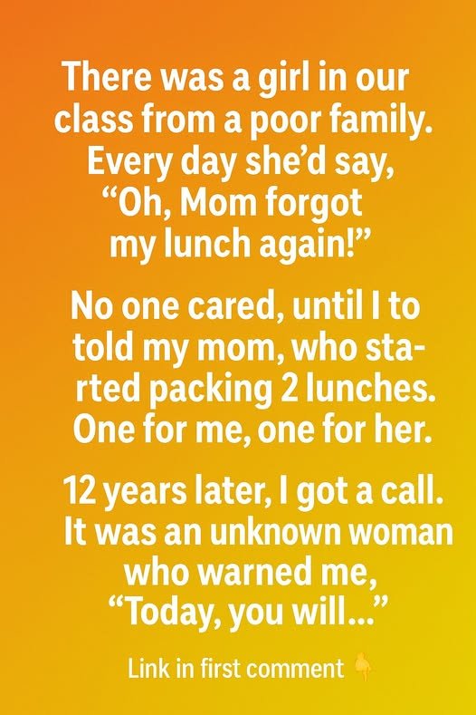 I Thought I Was Just Helping a Girl in School — 12 Years Later, I Learned How Much It Truly Meant