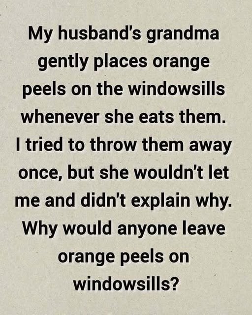 Transform Your Home with Tangerine Peels on the Windowsill