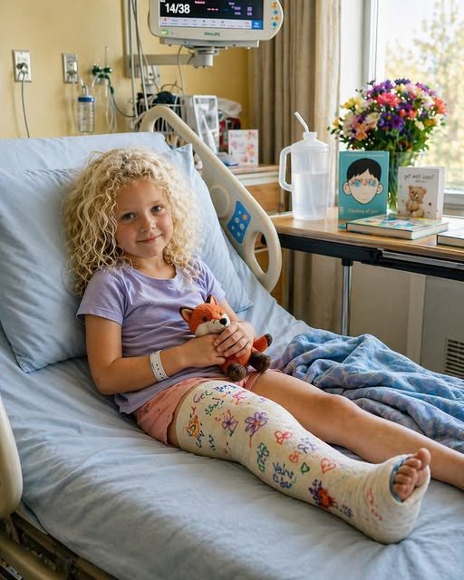 A worried mother standing in a hospital hallway looking through a window.
