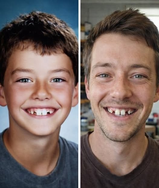 A father looking at a young job applicant who resembles his lost son.