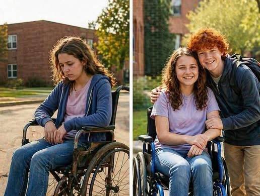 A young man holding a guitar and smiling with a sense of pride.