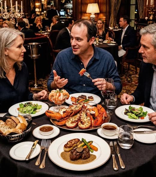 Woman sitting silently at upscale restaurant after being pressured to pay expensive dinner bill intended for daughter’s medical savings.