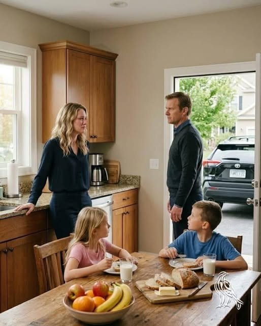"Woman standing firm in her home, symbolizing strength and self-respect after husband gives away her car without permission."