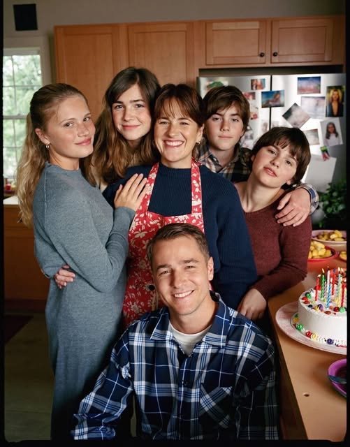 "A family gathered around a birthday table, a wrapped folder with divorce papers, and a mother rebuilding her life with strength and independence."