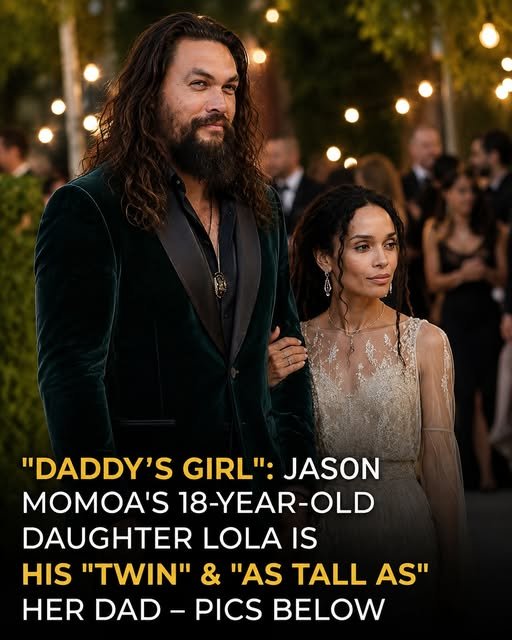 Jason Momoa attends a Metallica concert with his children, capturing a family moment at a live music event in Los Angeles.