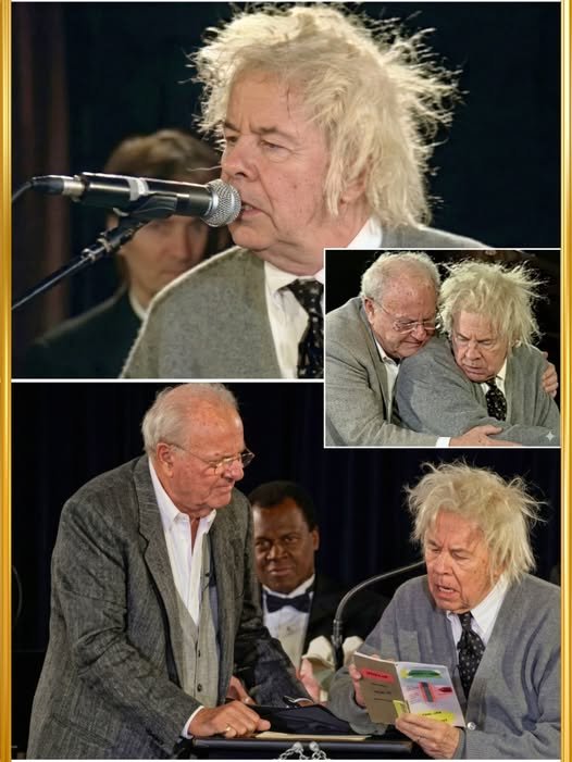 Tim Conway and Harvey Korman sharing a quiet emotional reunion in a care home, laughing together during a private moment