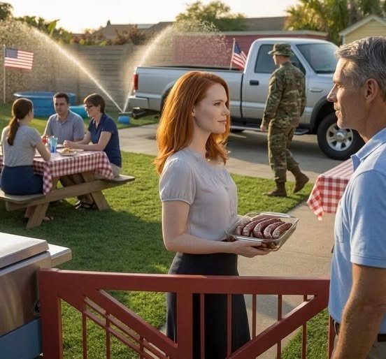 A female military veteran standing in a dimly lit room holding a map while confronting an older man about a hidden wartime secret.