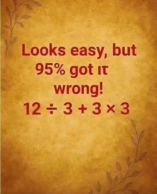 Person trying to solve a confusing viral math equation on paper