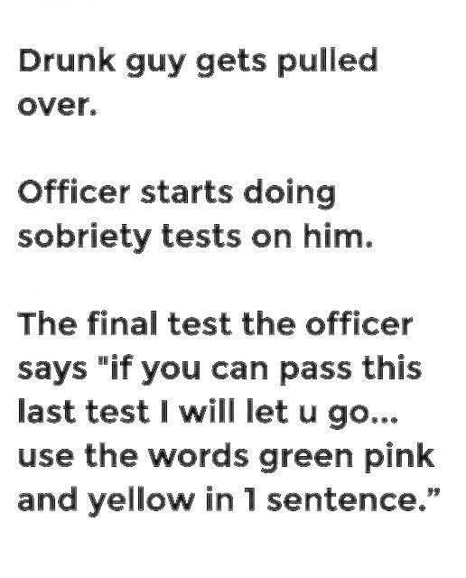 Police officer conducts a late-night traffic stop after noticing a driver behaving strangely on an empty road.