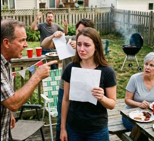 A family gathering where a grandmother hands out checks, revealing a hidden lesson about value and character