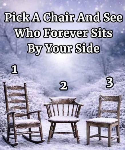 Three different chairs symbolizing connection, loyalty, and personal reflection in relationships