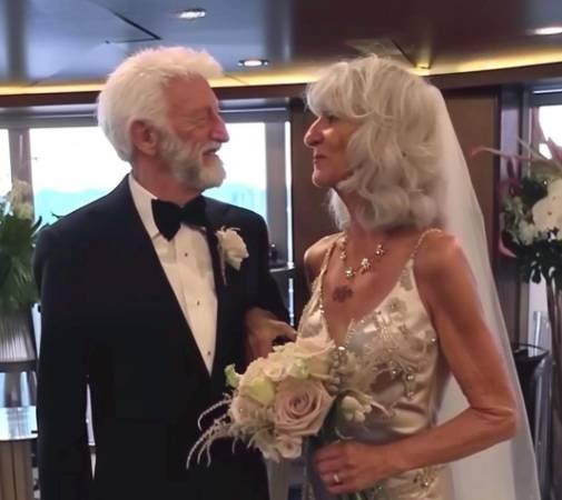 Wedding ceremony moment showing unexpected emotional reactions and surprising revelations