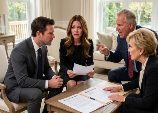Woman reviewing financial documents after discovering a loan taken in her name without consent