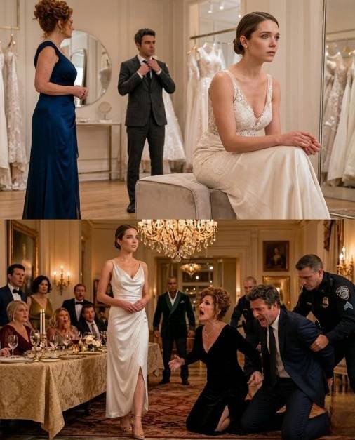 Bride-to-be overhears mother-in-law and fiancé plotting against her at a bridal boutique and later uses her forensic accounting skills to uncover the truth.